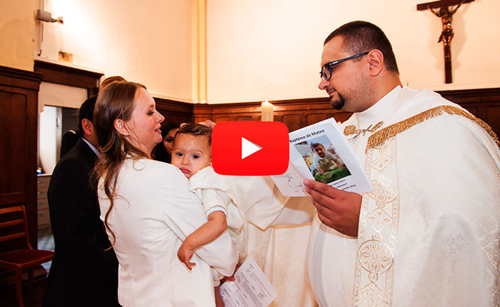 Vidéaste baptême Seine-Saint-Denis, vidéo baptême à Neuilly-Plaisance en Seine-Saint-Denis