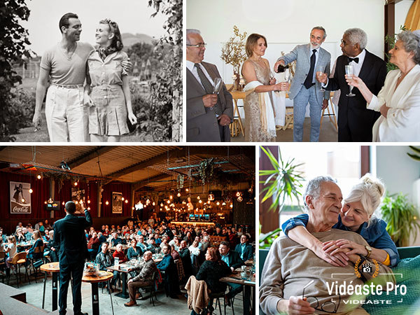 Montage vidéo hommage pour la famille