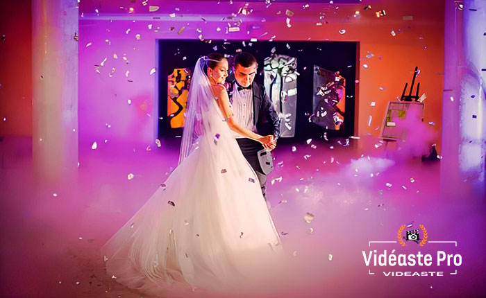 Vidéaste de mariage professionnel à Paris – film de mariage émouvant et reportage vidéo naturel et authentique