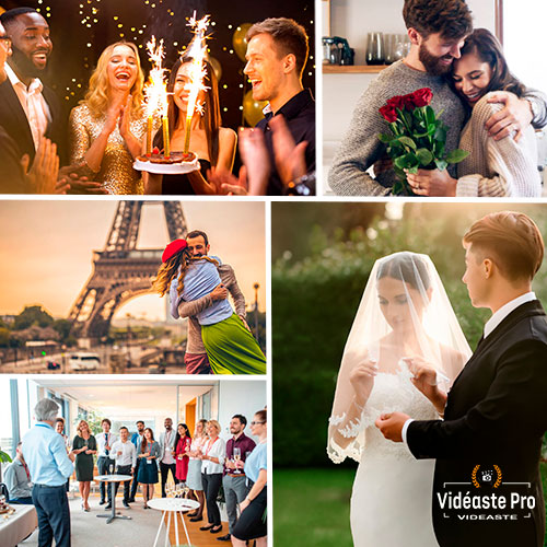 Bons plans photo et vidéo : mariage, anniversaire, couple, entreprise et montage vidéo professionnel