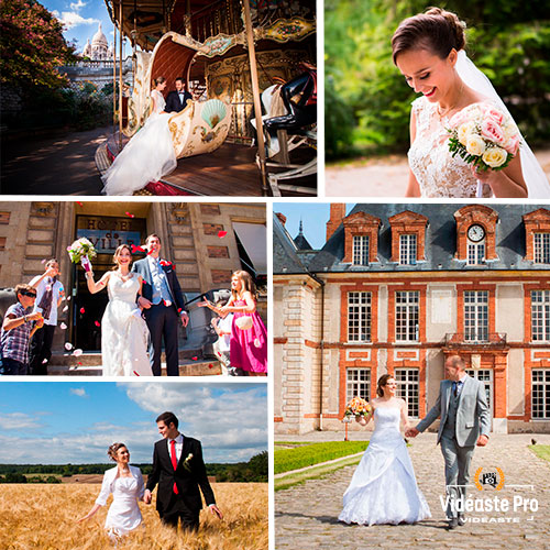 Vidéaste de mariage réalisant un reportage vidéo professionnel en Île-de-France et Ille‑et‑Vilaine